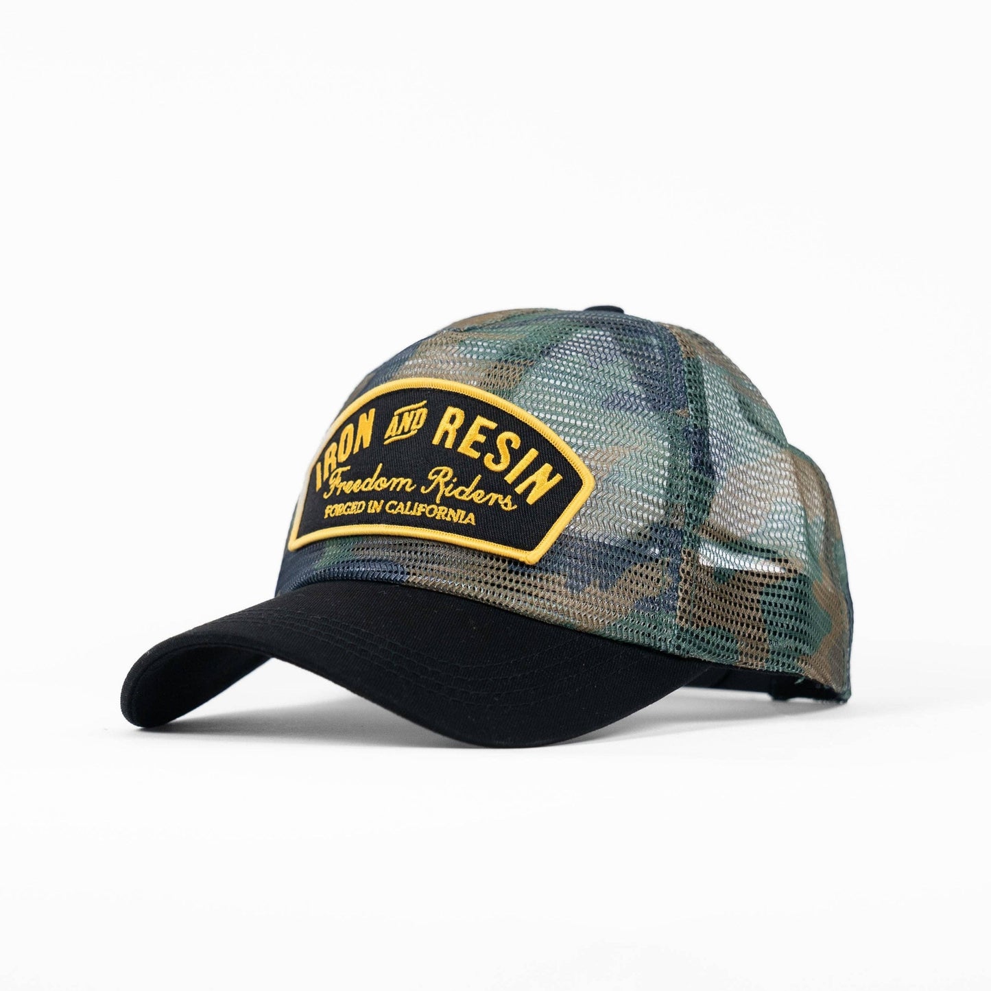 Mesh Hat | Camo | Iron & Resin