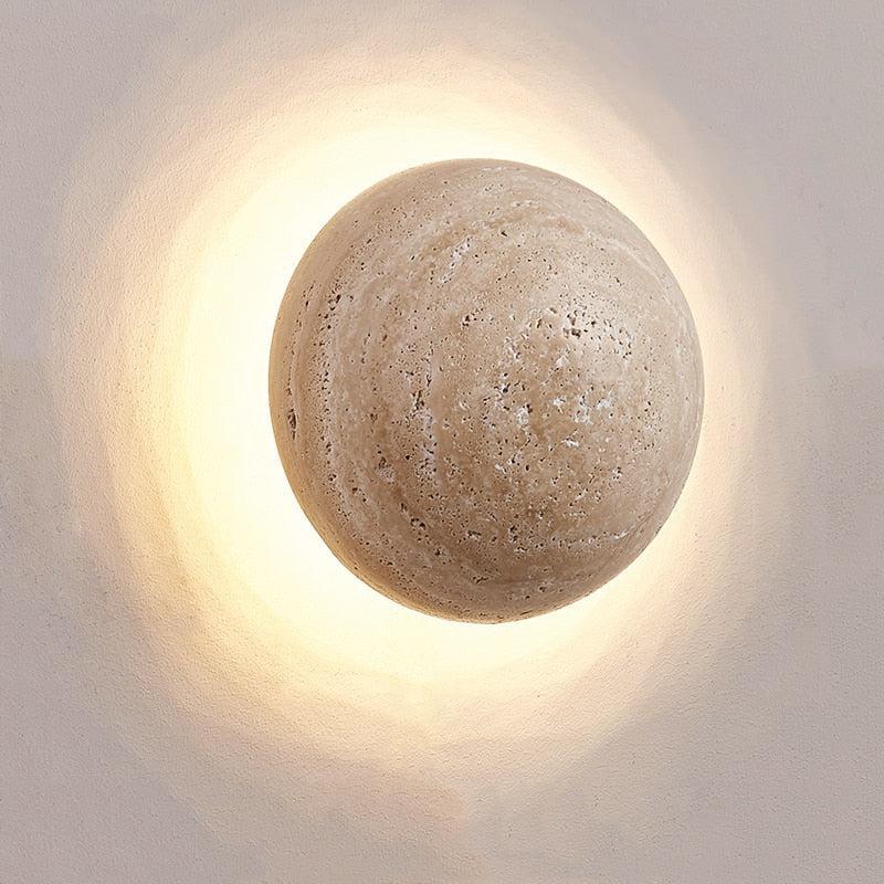 Ora Stone Orbit LED Wall Lamp