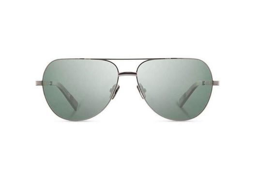 Redmond Metal Sunglasses | Black Chrome Mahogany | G15 Polarized | Shwood