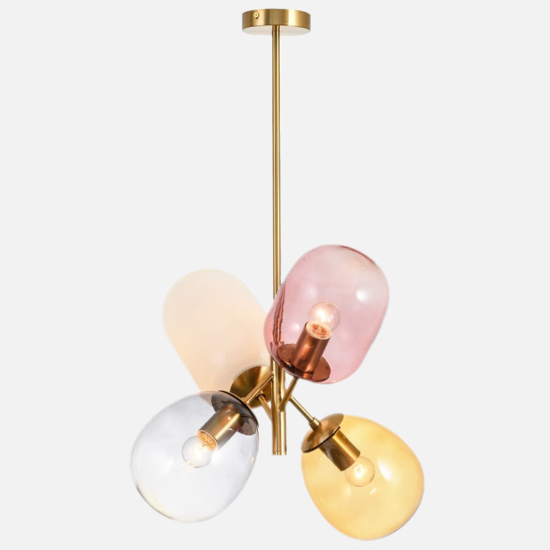 Glass Candy Balloon Chandelier