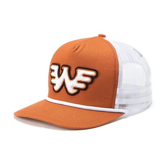 SEAGER X WAYLON JENNINGS FLYING W Snapback | Burnt Orange | Seager Co.